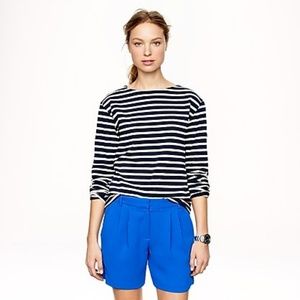 Black J. Crew Crepe Dress Shorts 0